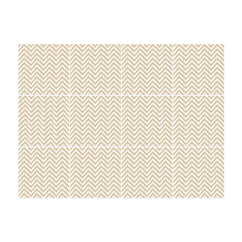 Boho Tile Sticker Set of 12 