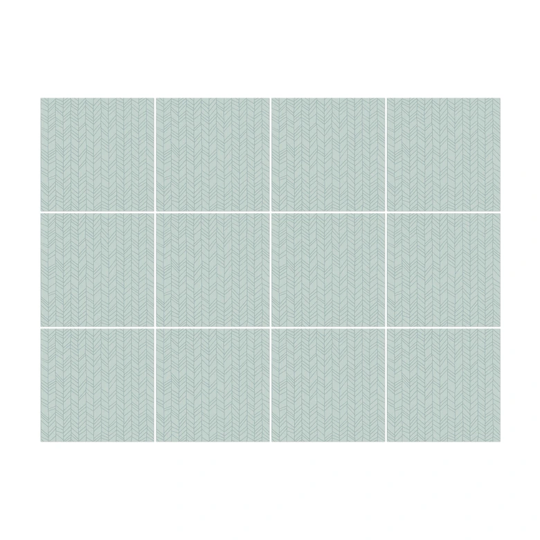 Tegelstickers Boho - set van 12 