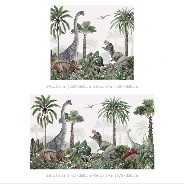 Fotobehang Kikki Belle - Dino Avontuur 