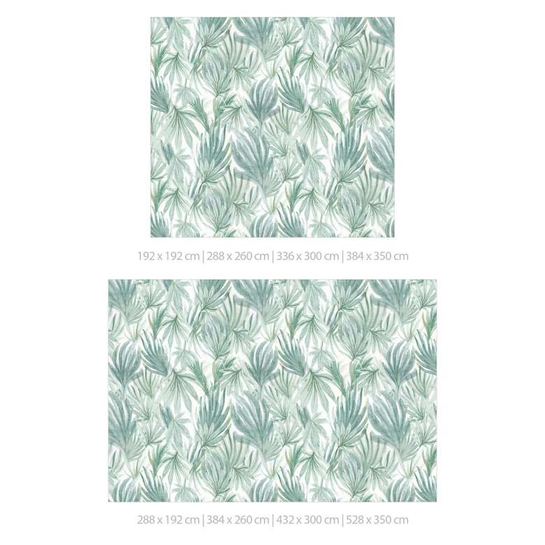 Tropische Fototapete Palmenblätter im Dschungel - Bloomery Decor 