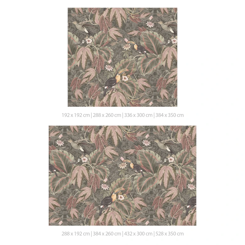 Fototapete Dschungeltapete Tukan im Tropenwald - Bloomery Decor 