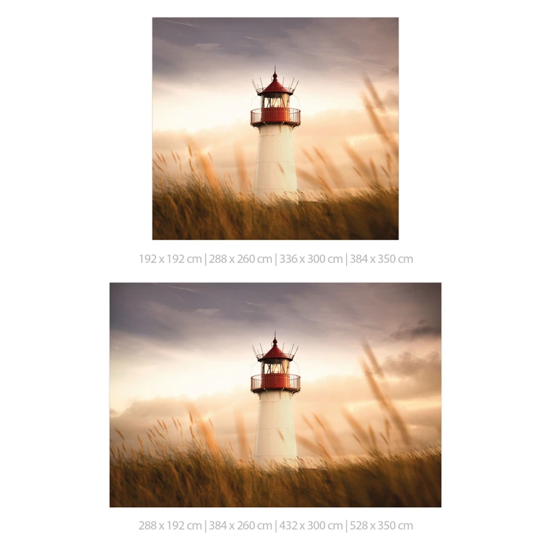 Fototapete Leuchtturm an der Küste von Sylt - Eisenmann 