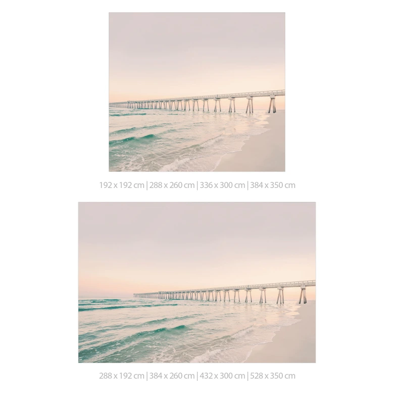 Fototapete Seebrücke über dem Meer - Sisi & Seb 