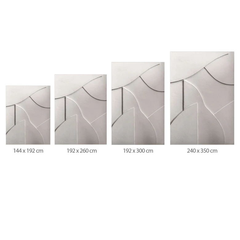 Wall mural Abstract structures in soft beige - Böhmer 