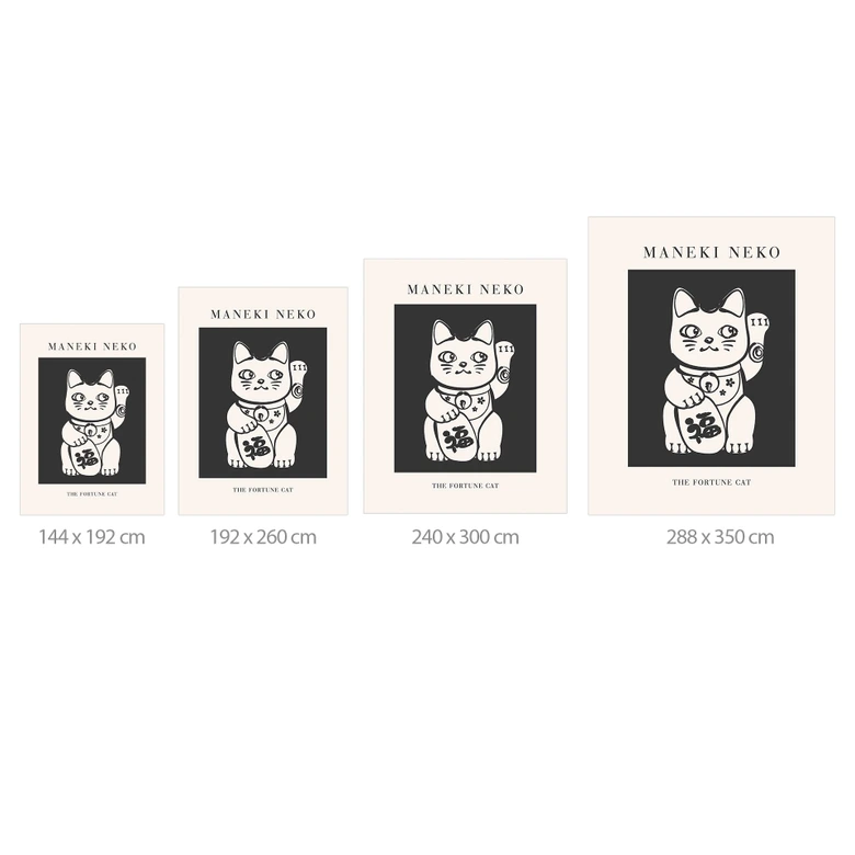 Fototapete Maneki Neko - Die Glückskatze | Winkekatze - KsanaKalpa 