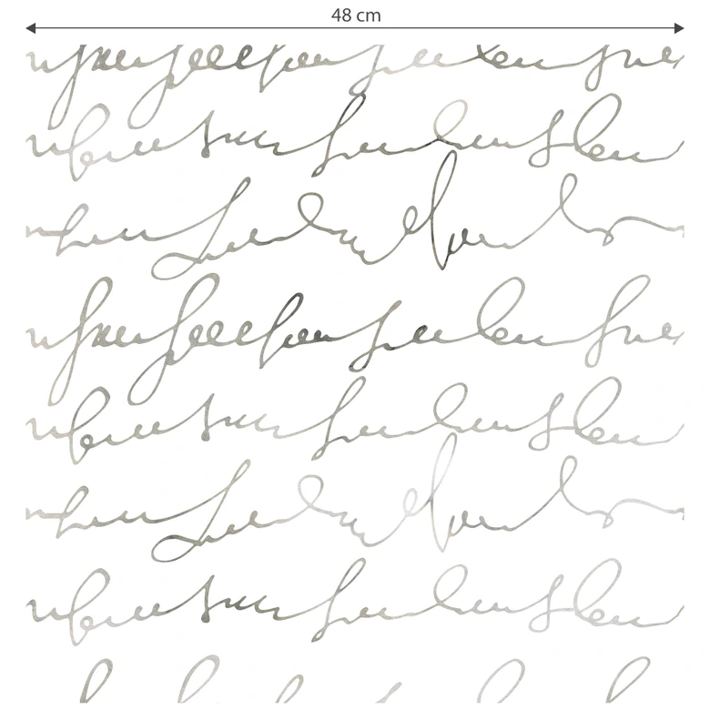 Mustertapete Das Schriftstück 