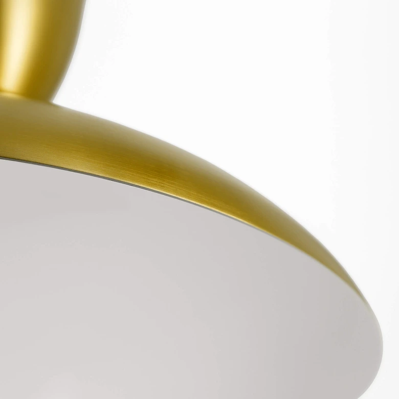 Aluminium Pendelleuchte Gold 