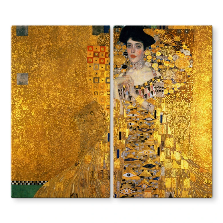 Stove cover plate - Klimt - Portrait of Adele Bloch-Bauer 