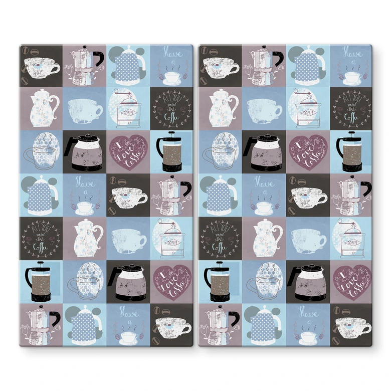 Hob Cover Loske – Coffee Time 