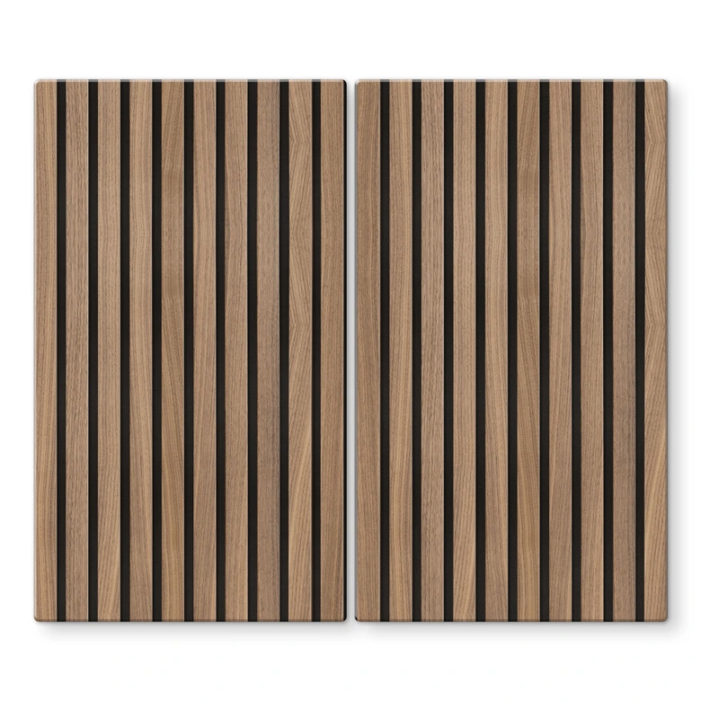 Pannello di copertura per fornelli Pannelli da parete effetto legno 