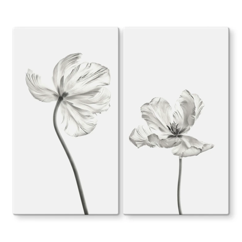 Herdabdeckplatte - Grønkjær - Tulpenblüte 