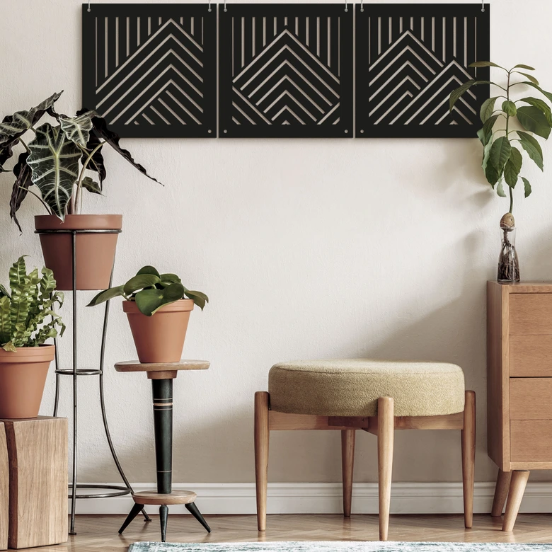 Raumteiler Berge - MDF 