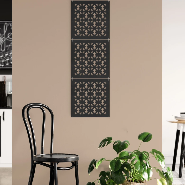 Raumteiler Geometrisches Muster - MDF 