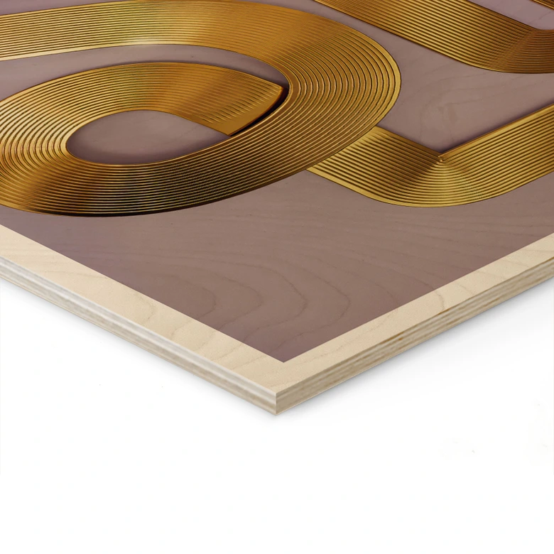 Holzbild Soul trifft auf Vinyl - Musik für die Seele - Harrison 