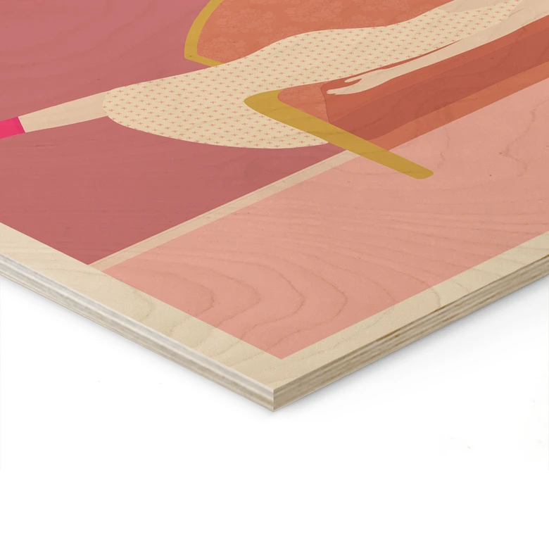 Tableau sur bois Maddies Mood - Jota de jai 