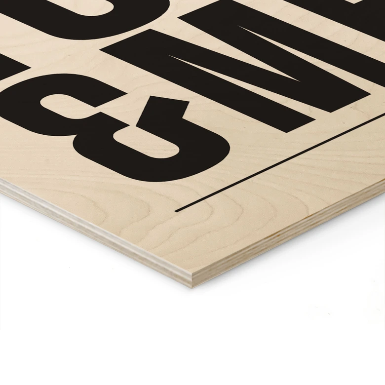 Holzbild You and me - Kerr-Dineen 