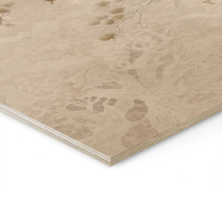 Elegante Houten Wanddecoratie in Aziatische stijl - Ms Tiff 