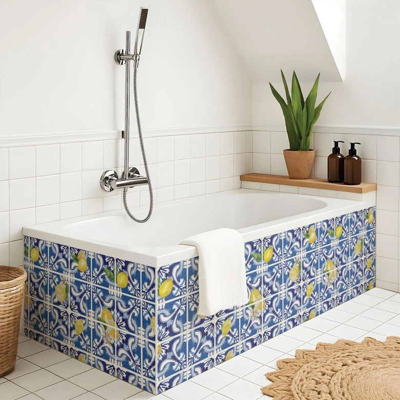 Tegelstickers Sicilian Blue (12 stuks) 
