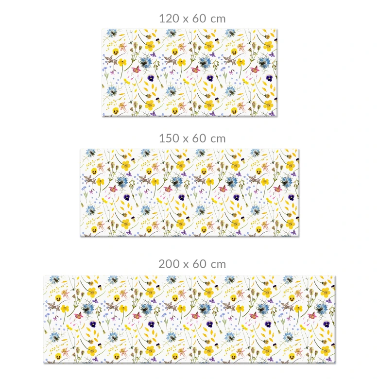 Keukenachterwand UN Designs - Dried Flowers 