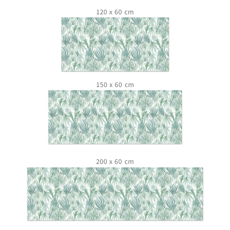 Tropische Küchenrückwand Palmenblätter im Dschungel - Bloomery Decor 