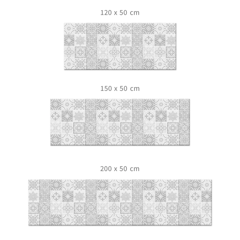 Küchenrückwand Ornamente - Betonoptik 03 