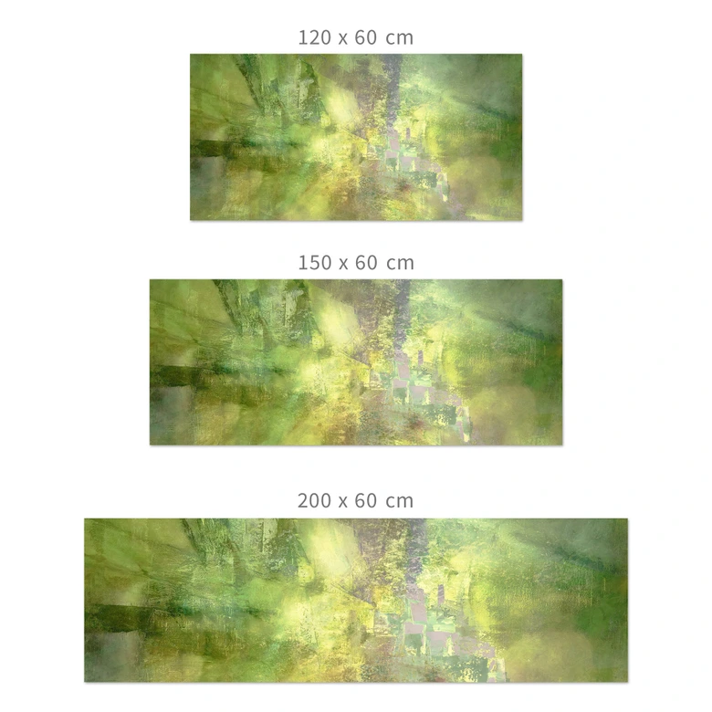 Küchenrückwand Farbenspiel aus Goldgrün - Schmucker 