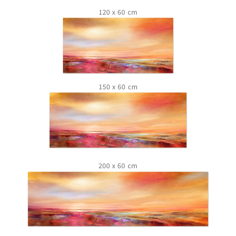 Küchenrückwand Goldener Horizont im Abendlicht - Schmucker 
