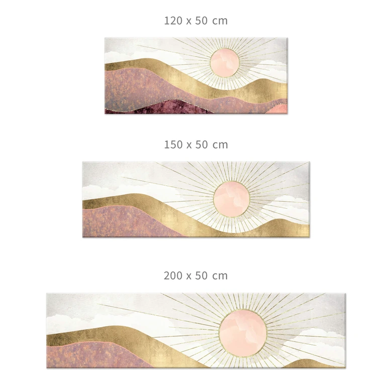 Küchenrückwand SpaceFrog Designs - Rosa Sonne 