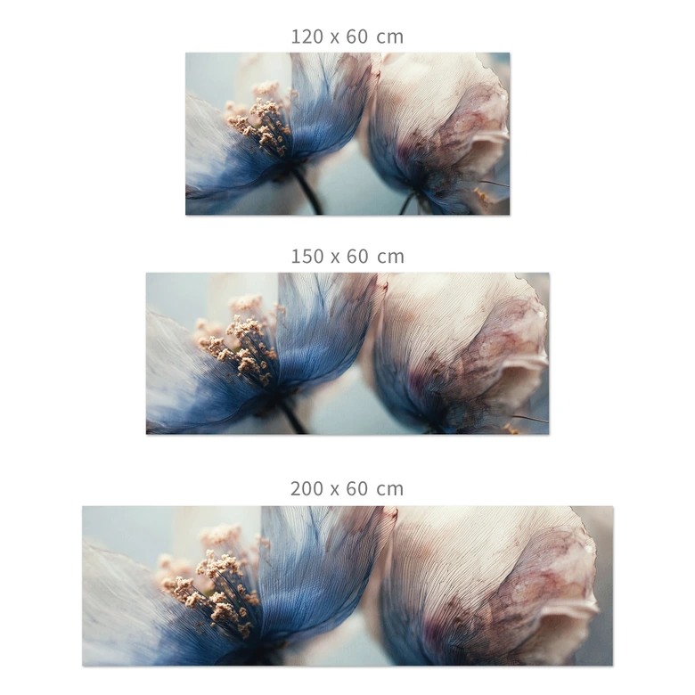 Florale Küchenrückwand Filigrane Trockenblüten im Licht - Treechild 