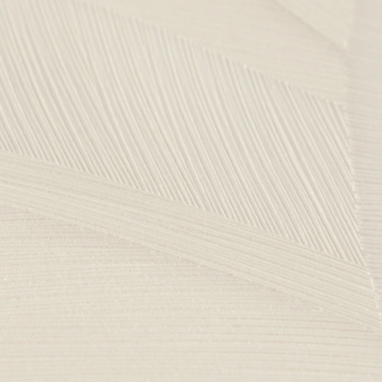 Vliestapete Isabelle Golden Canopy Weiß Creme Grau - Palmenblätter Dschungel metallic Flur 