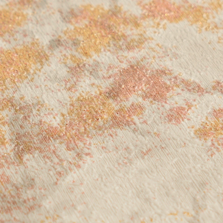Papel pintado no tejido Astrid Whispering Woods beige amarillo marrón - papel pintado bosque árboles acuarela papel pintado naturaleza 