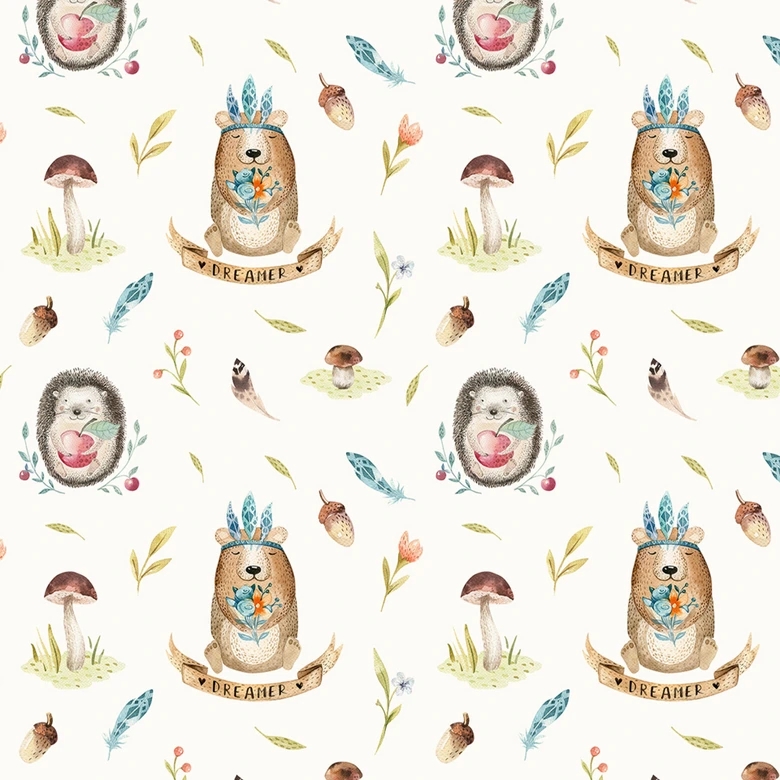 Furniture Wrap - Kvilis - Forest Animals 02 