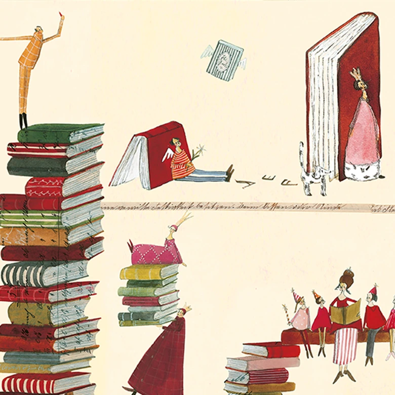 Vinilo adhesivo muebles Leffler - Ratones de biblioteca 