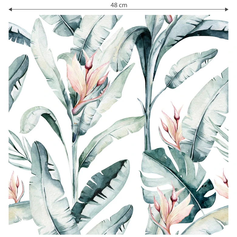 Patroonbehang Kvilis - Tropical Leaves 