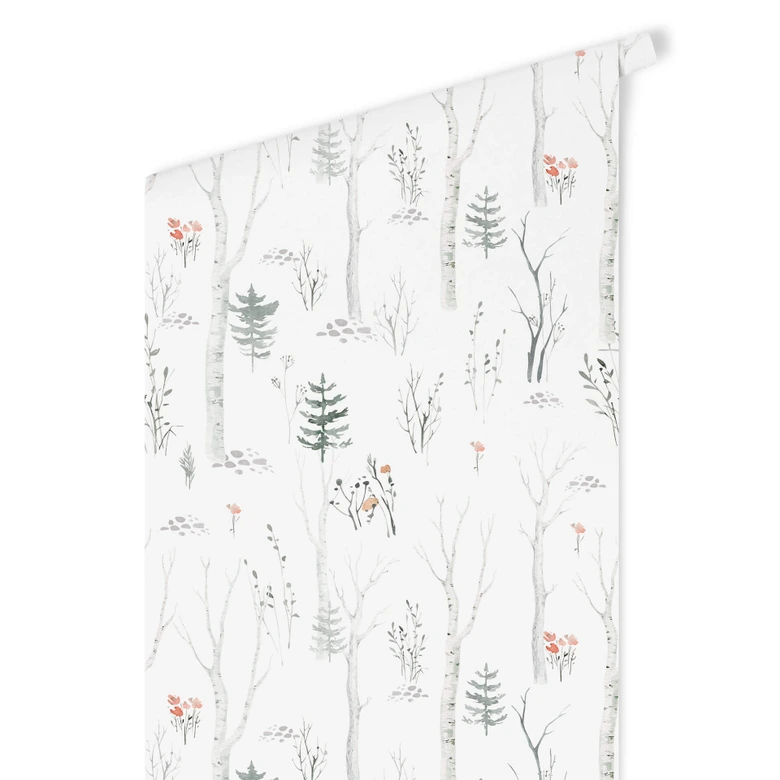 Mustertapete Kvilis - Birkenwald 