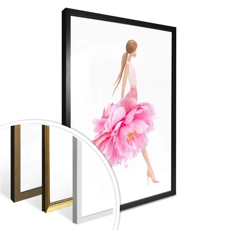 Póster Korenkova - Fashion Girl 