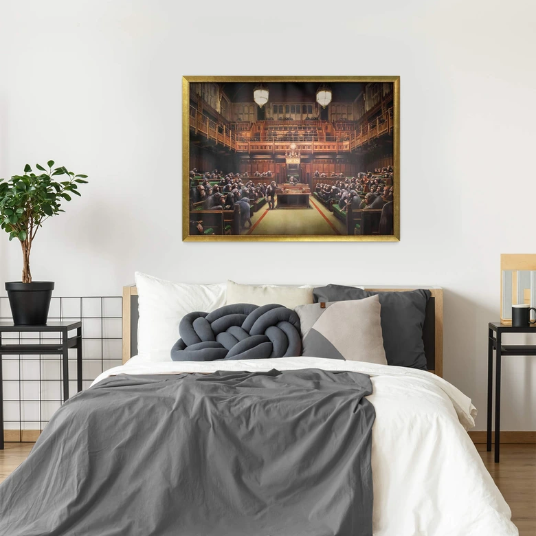 Poster Banksy - Devolved Parliament 