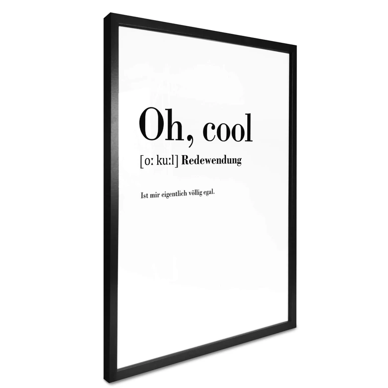 Poster Grammatik - Oh, cool 