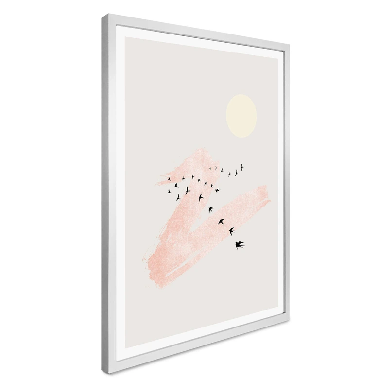Poster Kubistika - High in the Sky 