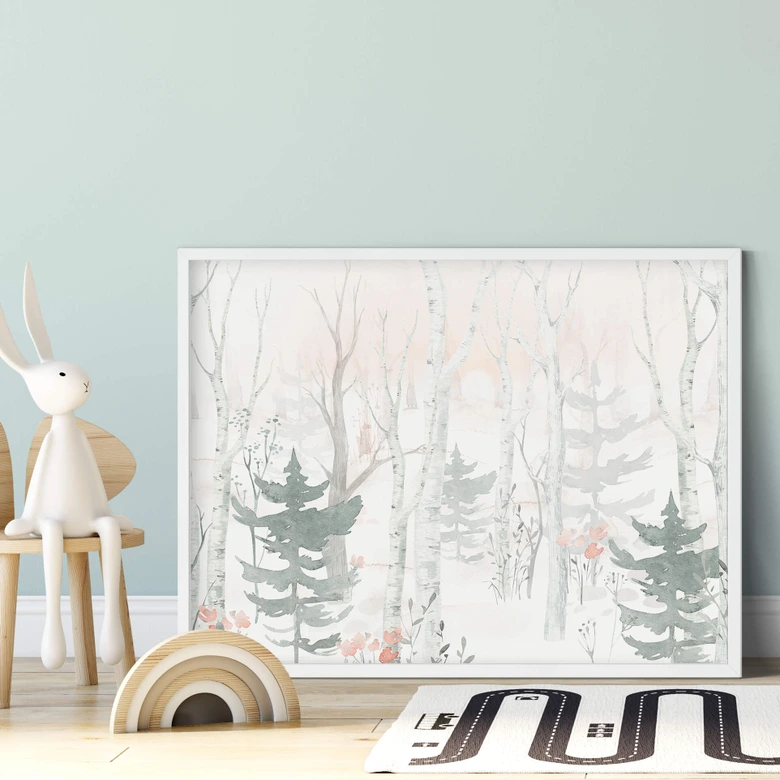 Poster Kvilis - In het Bos 