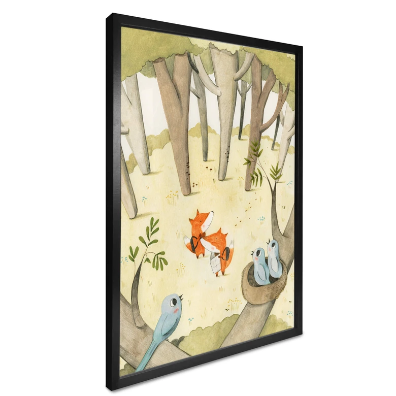 Poster Loske - Die Lichtung 