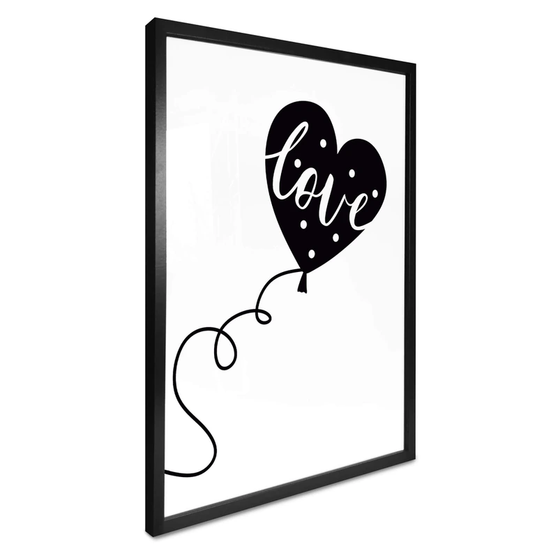Poster Love balloon 