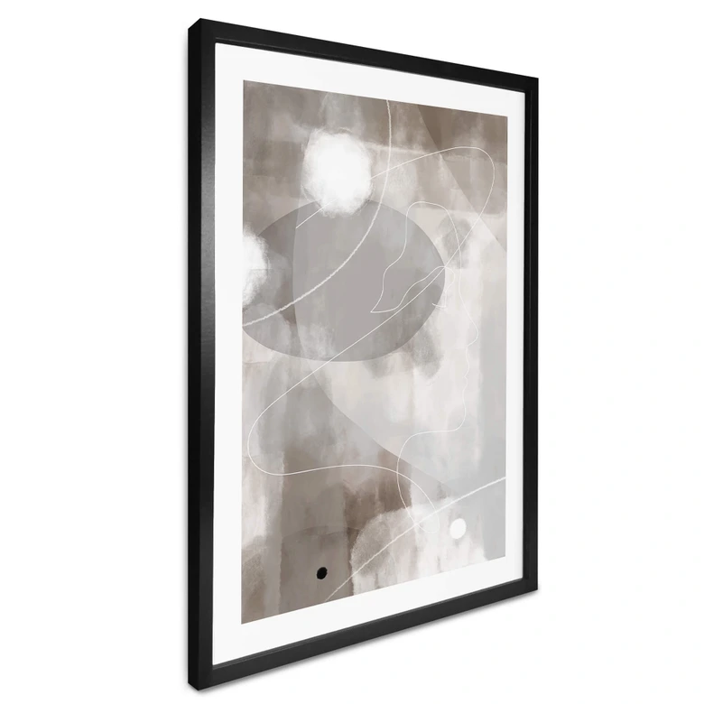 Poster 1X Studio - Line Art Frauen Portrait 