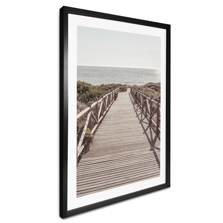 Plakat Anløbsbro til stranden - 1X Studio 