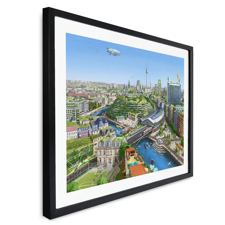 Poster aerroscape - Berlin 
