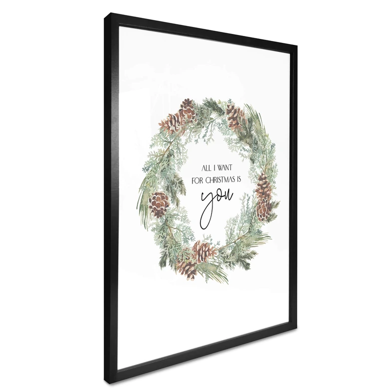 Poster All I want for Christmas is you 