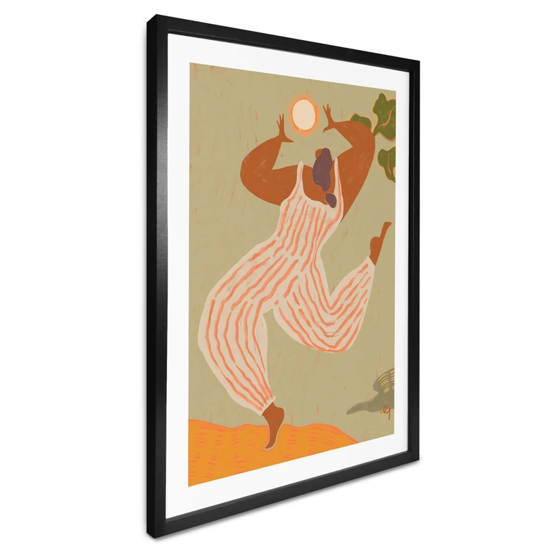 Poster Kunstdruck - Arty Guava - Tanz in der Natur 