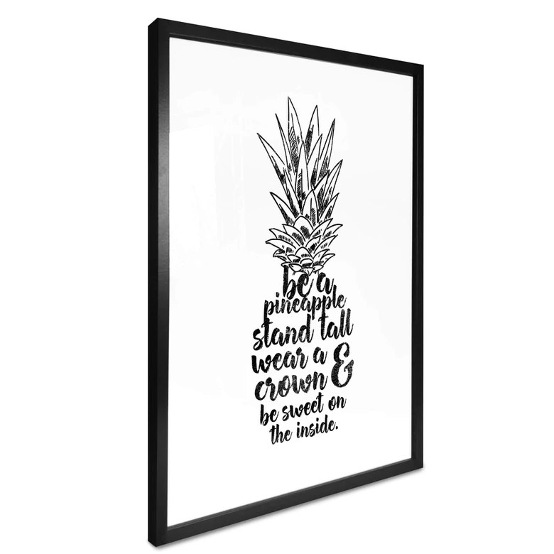 Poster Be a pineapple 