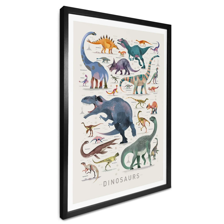 Poster Braun - Dinosaurs Part 2 