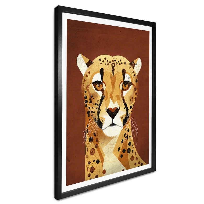 Poster Braun - Gepard 